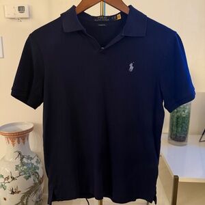 Polo Ralph Lauren Classic Fit Polo Shirt Navy Blue XS